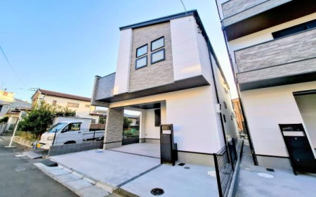 �_�ސ쌧����s�P�s1���ڂ̐V�z��ˌ��Ă̌��n�O�ώʐ^