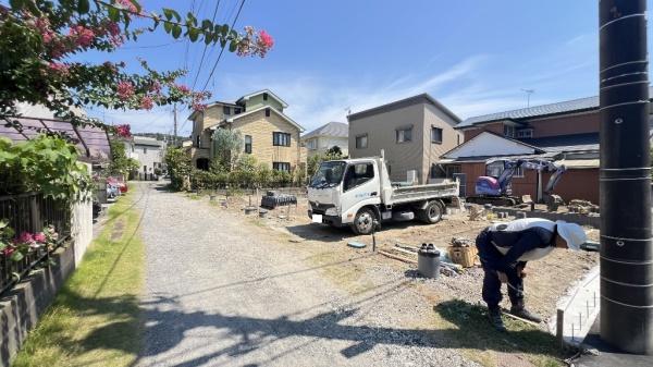 �_�ސ쌧���q�s��D4���ڂ̐V�z��ˌ��Ă̂��̑����n