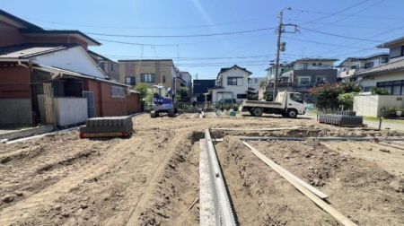 �_�ސ쌧���q�s��D4���ڂ̐V�z��ˌ��Ă̂��̑����n