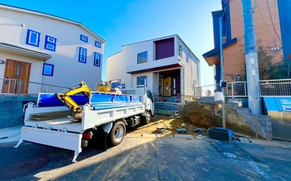 �_�ސ쌧���q�s���z5���ڂ̐V�z��ˌ��Ă̌��n�O�ώʐ^