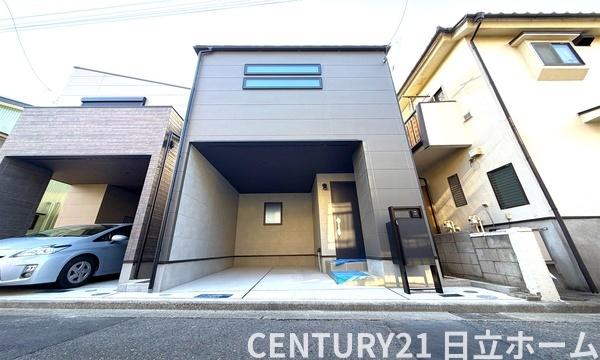 �_�ސ쌧���l�s��撆�c��5���ڂ̐V�z��ˌ��Ă̑O�ʓ��H�܂ތ��n�ʐ^