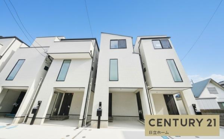 �_�ސ쌧���s���撆��2���ڂ̐V�z��ˌ��Ă̑O�ʓ��H�܂ތ��n�ʐ^