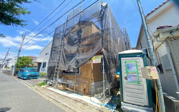 �_�ސ쌧���l�s����{�q�Ԗ�̐V�z��ˌ��Ă̌��n�O�ώʐ^