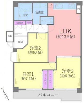 �_�ސ쌧���l�s�`���`��1���ڂ̒��Ã}���V�����̉摜