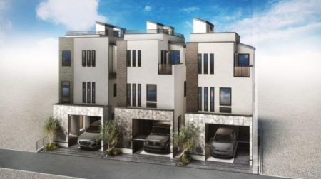 �_�ސ쌧���s�����揬����a��2���ڂ̐V�z��ˌ��Ă̊����\�z�}(�O��)