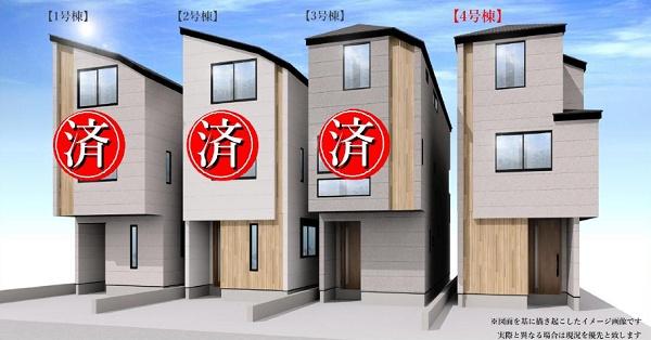 �_�ސ쌧���l�s�`�k��e��3���ڂ̐V�z��ˌ��Ă̊����\�z�}(�O��)