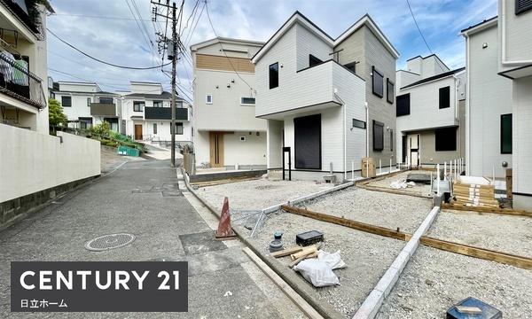 �_�ސ쌧���l�s�������򒬂̐V�z��ˌ��Ă̑O�ʓ��H�܂ތ��n�ʐ^