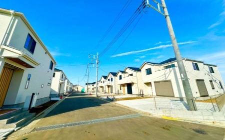 �_�ސ쌧���s�{�O�擌�L�n4���ڂ̐V�z��ˌ��Ă̌��n�O�ώʐ^