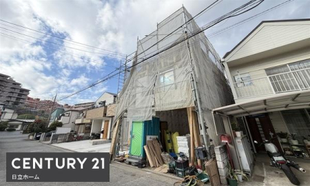 �_�ސ쌧���l�s�����Z�Y3���ڂ̐V�z��ˌ��Ă̌��n�O�ώʐ^