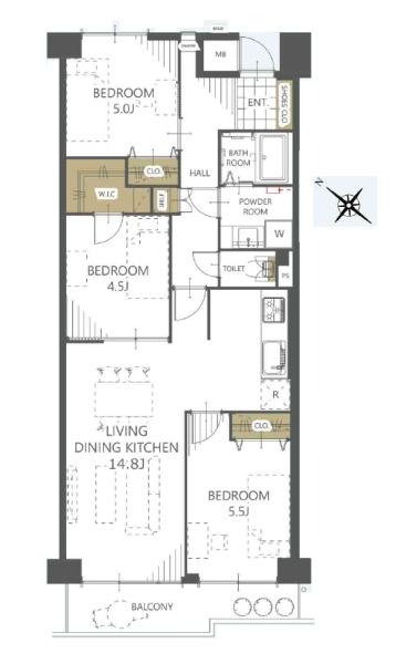 �_�ސ쌧���s����l�J�㒬�̒��Ã}���V�����̉摜