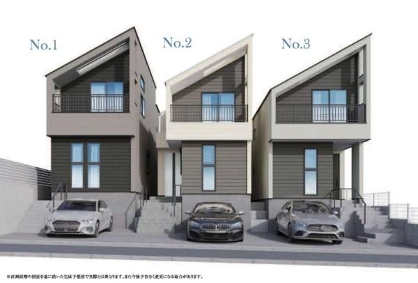 �_�ސ쌧���l�s��敽�y�̐V�z��ˌ��Ă̊����\�z�}(�O��)