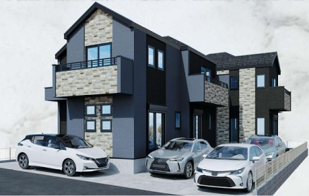 �_�ސ쌧���l�s�t��ޗǒ��̐V�z��ˌ��Ă̊����\�z�}(�O��)