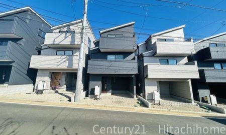 �_�ސ쌧���l�s�_�ސ�����ʂ̐V�z��ˌ��Ă̑O�ʓ��H�܂ތ��n�ʐ^