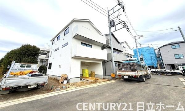 �_�ސ쌧���l�s�_�ސ�����ʂ̐V�z��ˌ��Ă̑O�ʓ��H�܂ތ��n�ʐ^