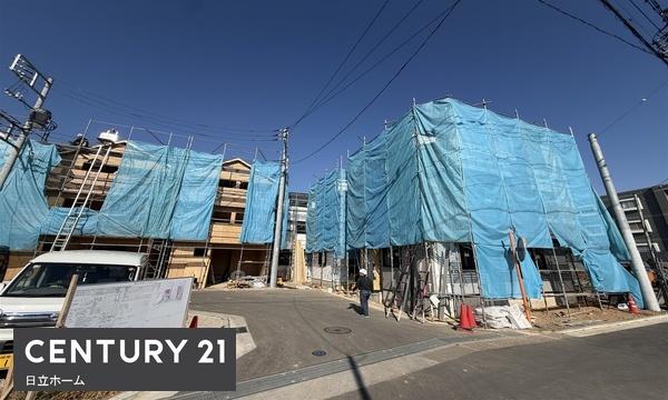 �_�ސ쌧���l�s�_�ސ�����ʂ̐V�z��ˌ��Ă̑O�ʓ��H�܂ތ��n�ʐ^