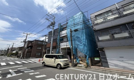 �_�ސ쌧���s���擡��1���ڂ̐V�z��ˌ��Ă̌��n�O�ώʐ^