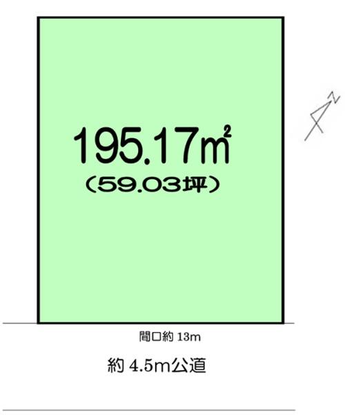 �_�ސ쌧���l�s�΋攒�R4���ڂ̓y�n�̊Ԏ��}