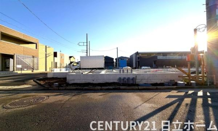 �_�ސ쌧���l�s���J�戢�v�a��3���ڂ̐V�z��ˌ��Ă̑O�ʓ��H�܂ތ��n�ʐ^