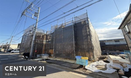 �_�ސ쌧���l�s���J�戢�v�a��3���ڂ̐V�z��ˌ��Ă̑O�ʓ��H�܂ތ��n�ʐ^