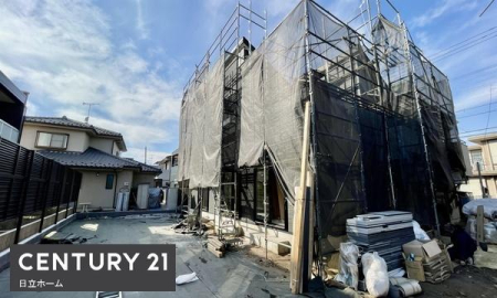 �_�ސ쌧���l�s���J�戢�v�a��3���ڂ̐V�z��ˌ��Ă̑O�ʓ��H�܂ތ��n�ʐ^