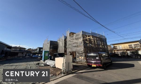 �_�ސ쌧���l�s���J�戢�v�a��3���ڂ̐V�z��ˌ��Ă̑O�ʓ��H�܂ތ��n�ʐ^