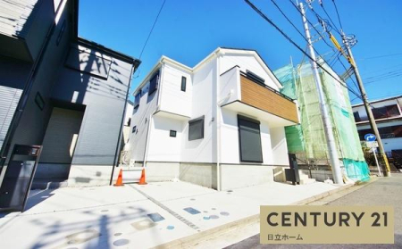 �_�ސ쌧���l�s����s�򒬂̐V�z��ˌ��Ă̑O�ʓ��H�܂ތ��n�ʐ^