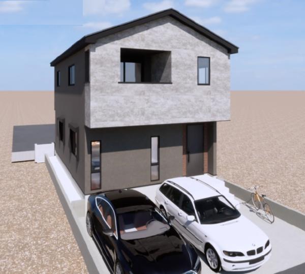 �_�ސ쌧���l�s���J��쐣�J2���ڂ̐V�z��ˌ��Ă̊����\�z�}(�O��)