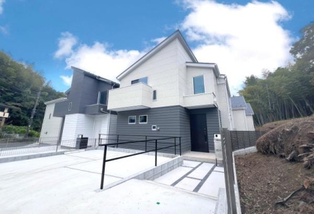 �_�ސ쌧���l�s�h��ѓ����̐V�z��ˌ��Ă̑O�ʓ��H�܂ތ��n�ʐ^