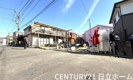 �_�ސ쌧���s����n�c2���ڂ̐V�z��ˌ��Ă̌��n�O�ώʐ^