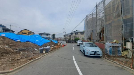 �_�ސ쌧���l�s�����Z�Y3���ڂ̐V�z��ˌ��Ă̂��̑����n