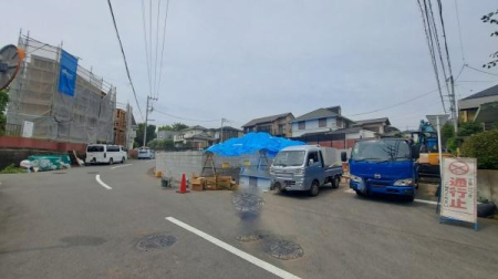 �_�ސ쌧���l�s�����Z�Y3���ڂ̐V�z��ˌ��Ă̂��̑����n