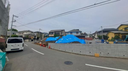 �_�ސ쌧���l�s�����Z�Y3���ڂ̐V�z��ˌ��Ă̂��̑����n