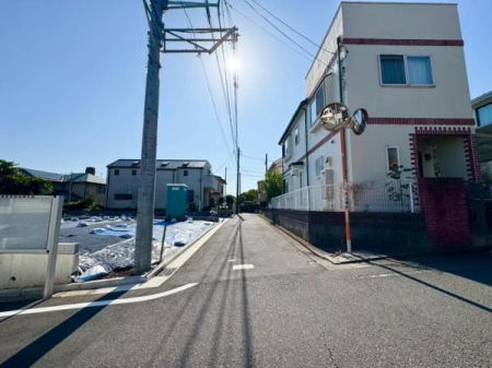 �_�ސ쌧���l�s�ۓy�P�J�挎����̐V�z��ˌ��Ă̑O�ʓ��H�܂ތ��n�ʐ^