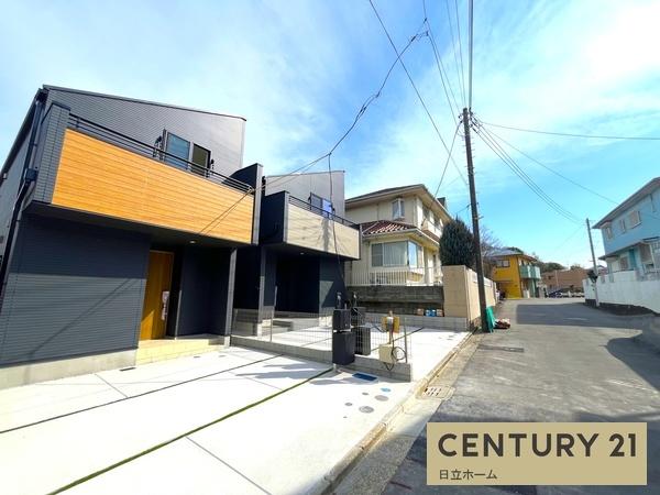 �_�ސ쌧���l�s�`����i�J5���ڂ̐V�z��ˌ��Ă̑O�ʓ��H�܂ތ��n�ʐ^