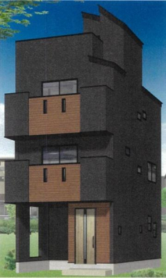 �_�ސ쌧���s����l�J�㒬�̐V�z��ˌ��Ă̊����\�z�}(�O��)