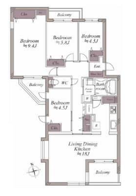 �_�ސ쌧���s�����扁1���ڂ̒��Ã}���V�����̉摜