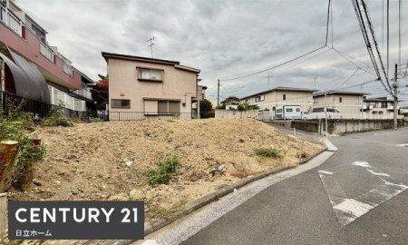 �_�ސ쌧���l�s�`��扺�i�J6���ڂ̐V�z��ˌ��Ă̑O�ʓ��H�܂ތ��n�ʐ^