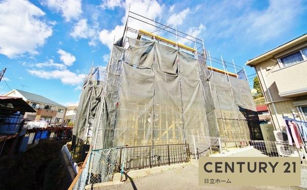 �_�ސ쌧���l�s�`���ڂ��J4���ڂ̐V�z��ˌ��Ă̑O�ʓ��H�܂ތ��n�ʐ^