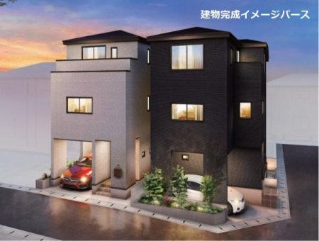 �_�ސ쌧���s���Ë抁�P�J2���ڂ̐V�z��ˌ��Ă̊����\�z�}(�O��)