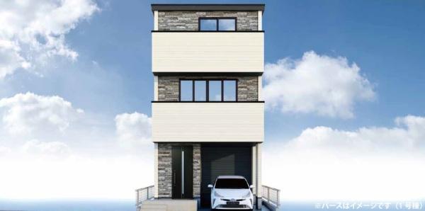 �_�ސ쌧���s�����抡�h�̐V�z��ˌ��Ă̊����\�z�}(�O��)