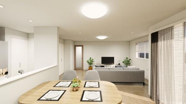 �_�ސ쌧���l�s��q�搙�c8���ڂ̐V�z��ˌ��Ă̊����\�z�}(����)