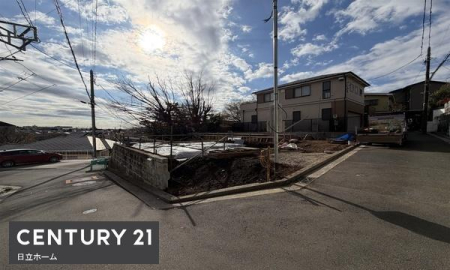 �_�ސ쌧���l�s�ۓy�P�J�抙�J���̐V�z��ˌ��Ă̑O�ʓ��H�܂ތ��n�ʐ^