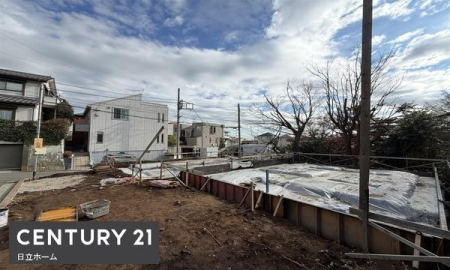 �_�ސ쌧���l�s�ۓy�P�J�抙�J���̐V�z��ˌ��Ă̑O�ʓ��H�܂ތ��n�ʐ^