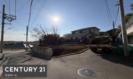 �_�ސ쌧���l�s�ۓy�P�J�抙�J���̐V�z��ˌ��Ă̑O�ʓ��H�܂ތ��n�ʐ^