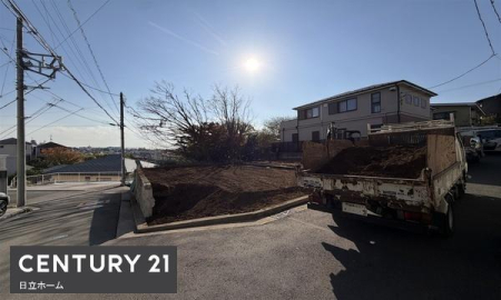 �_�ސ쌧���l�s�ۓy�P�J�抙�J���̐V�z��ˌ��Ă̑O�ʓ��H�܂ތ��n�ʐ^