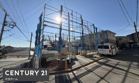 �_�ސ쌧���l�s�ۓy�P�J�抙�J���̐V�z��ˌ��Ă̑O�ʓ��H�܂ތ��n�ʐ^