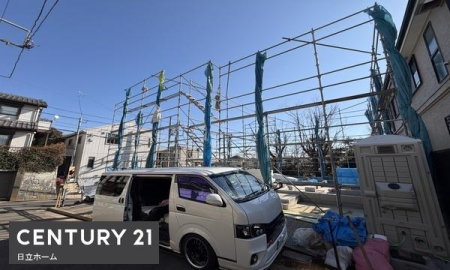 �_�ސ쌧���l�s�ۓy�P�J�抙�J���̐V�z��ˌ��Ă̑O�ʓ��H�܂ތ��n�ʐ^