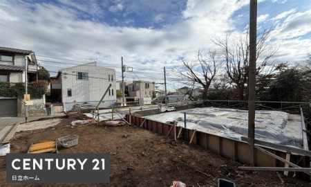 �_�ސ쌧���l�s�ۓy�P�J�抙�J���̐V�z��ˌ��Ă̑O�ʓ��H�܂ތ��n�ʐ^