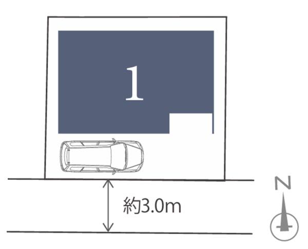 �_�ސ쌧���l�s�����哹1���ڂ̐V�z��ˌ��Ă̋��}