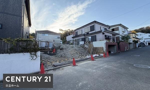 �_�ސ쌧���l�s����捂�M��2���ڂ̐V�z��ˌ��Ă̑O�ʓ��H�܂ތ��n�ʐ^